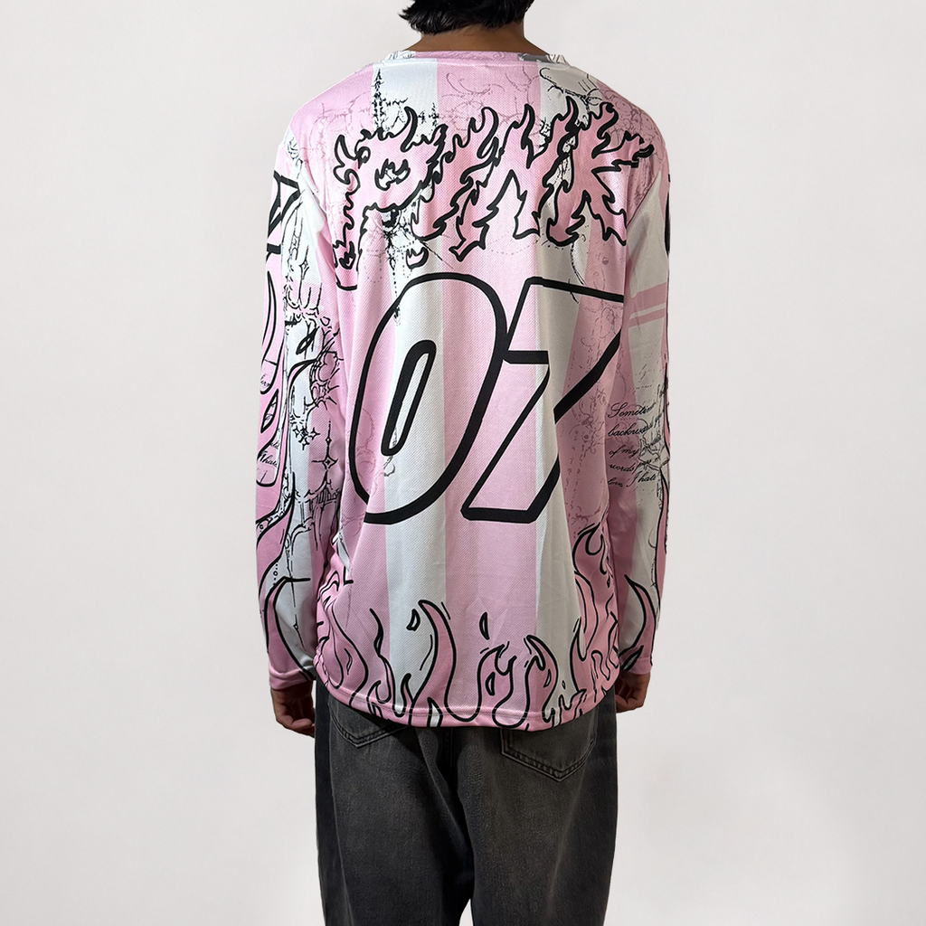 Pink Flame Jersey