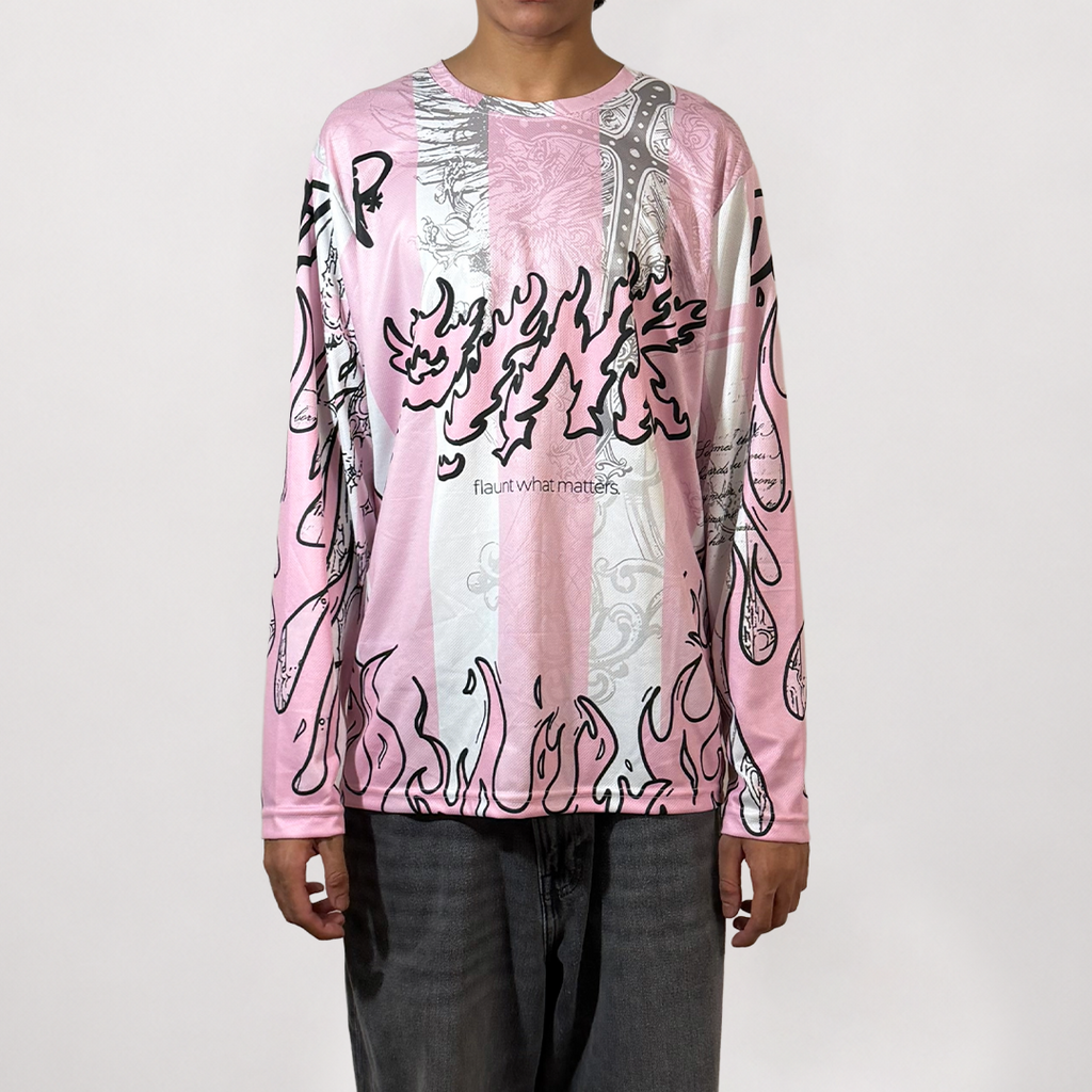 Pink Flame Jersey