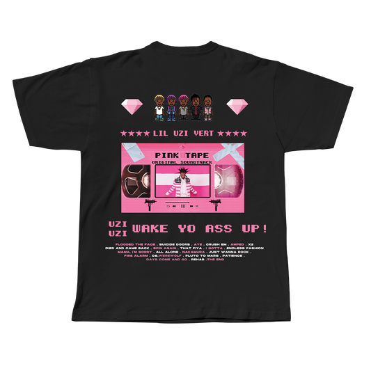 PINK TAPE TEE