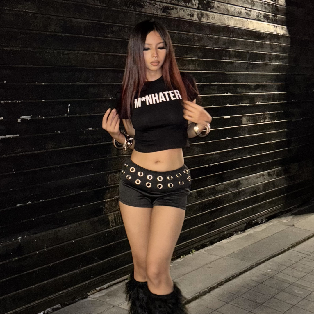 M*nhater Baby Tee