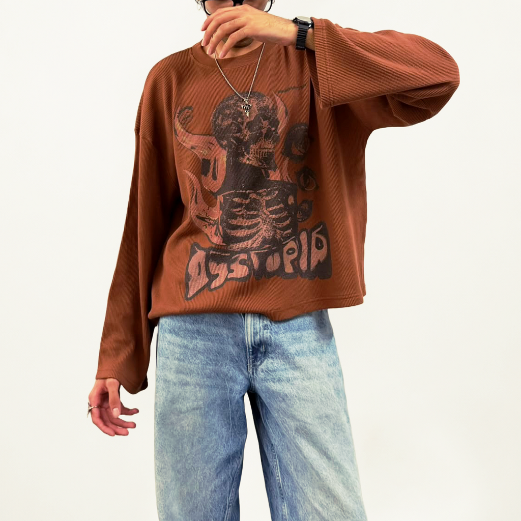 Dystopia Waffle Knit Tee