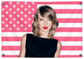 Taylor Swift Flag - Pink Matter