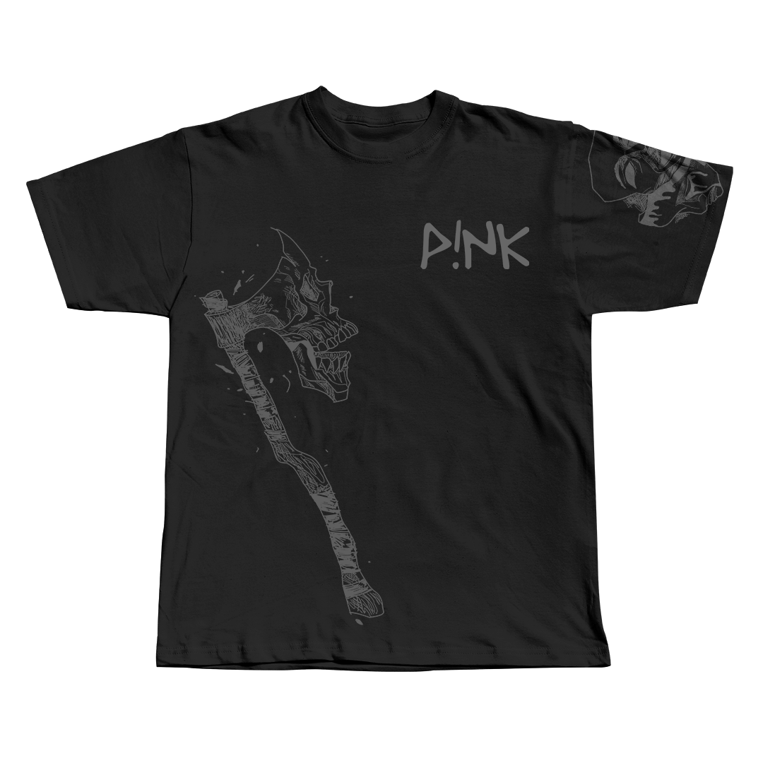 WAR AXE TEE - Pink Matter
