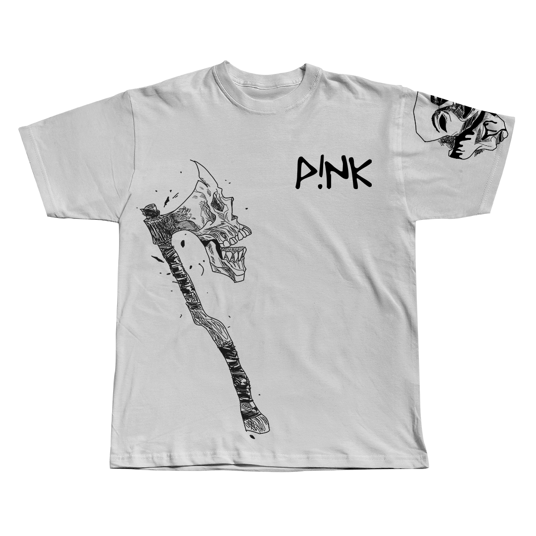 WAR AXE TEE - Pink Matter