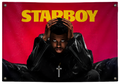 Starboy - The Weeknd Flag - Pink Matter
