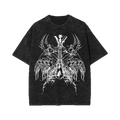Witches Acid Washed Tee - Pink Matter
