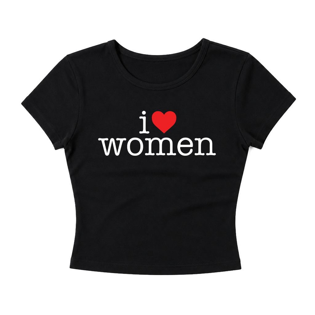 I Love Women Baby Tee