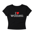 I love women Baby Tee