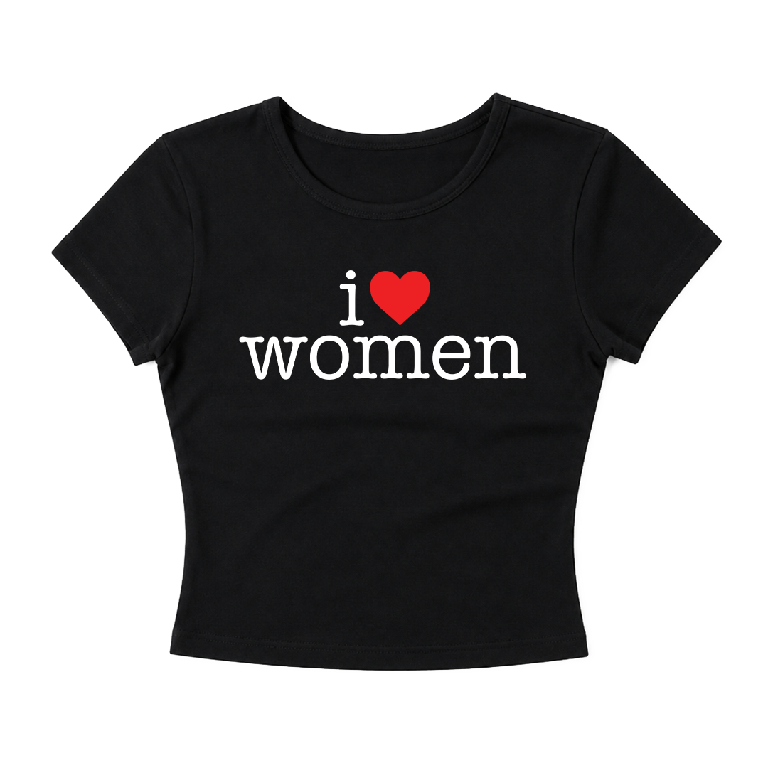 I love women Baby Tee