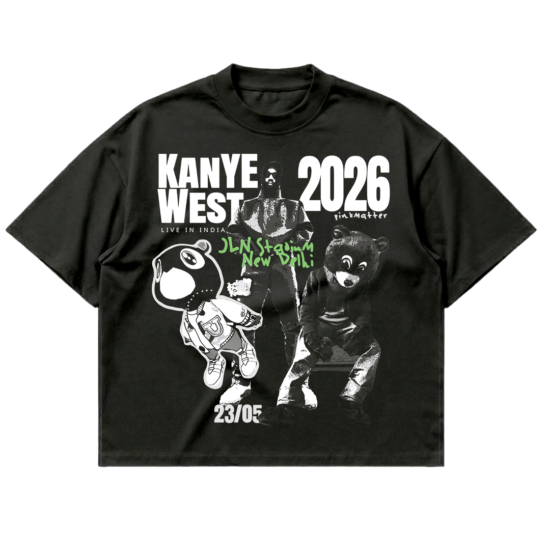 Kanye West India Tour Tee - Pink Matter
