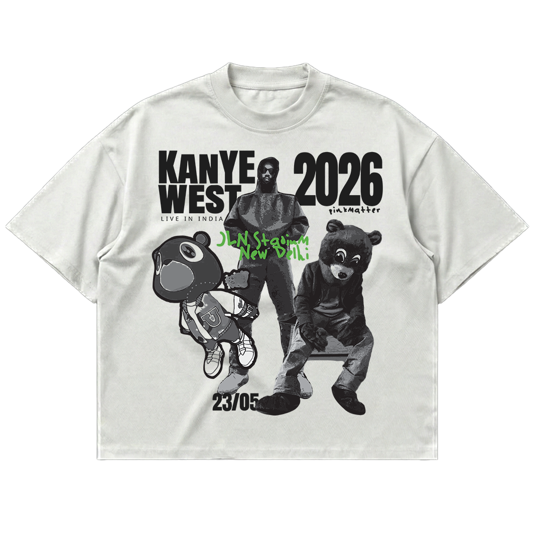 Kanye West India Tour Tee - Pink Matter